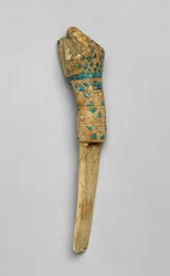 Ritual Spatula with a Clenched Fist, 01-700
